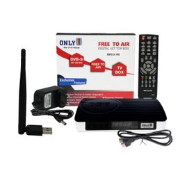 ONLY 1 One Step Ahead ON17W HD Mpeg-4 DD Free Dish Set Top Box with YouTube & DLNA Support (WiFi Dongle Included) image 1