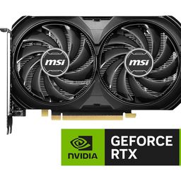 MSI Gaming Geforce RTX 4060 Ti 8Gb Gdrr6 128-Bit Hdmi/Dp Nvlink Torx Fan 4.0 Ada Lovelace Architecture Graphics Card (RTX 4060 Ti Ventus 2X Black 8G Oc) - Pci_E, DDR_Sdram image 2