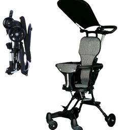 bleqys BLEQYS® Baby Stroller,2 in 1 Convertible Baby Stroller,Compact Stroller with One-Hand Fold、Adjustable Canopy、Anti-Shock Toddler Pushchair Stroller,for 0-36 Months image 1