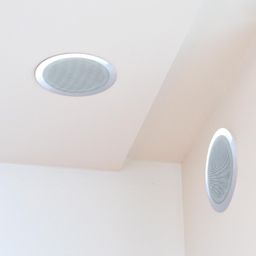 6.5" Ceiling Wall Mount Speakers - Pair of 2-Way Midbass Woofer Speaker 1/2'' Polymer Dome Tweeter Flush Design w/70Hz-20kHz Frequency Response & 200 Watts Peak Easy Installation - Pyle PDIC61RD image 4