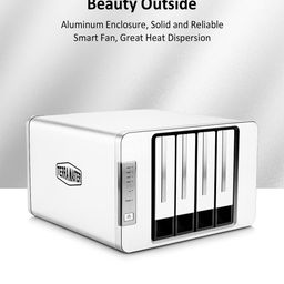 TERRAMASTER High Performance F4-423 4-Bay SMB NAS with N5105/5095 Quad-Core CPU, 4GB DDR4 Memory, 2.5GbE Port x 2, Network Storage Server (Disk-Free) image 2