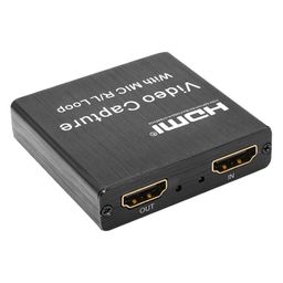Echocart Lifestyle HDMI 4K Video Capture USB Live Stream Broadcast with MIC Loop Out image 1