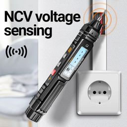 Skypearll Digital Multimeter, Non-Contact Voltage Tester Multi Meter Digital 4000 Count AC/DC Voltage Tester, Current Meter, Voltmeter Sensor, Resistance, Live Wire Tester with LCD Display image 4