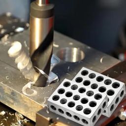 Aspaton 123 Blocks 23 Holes 1 2 3 Block Within .0002" Tolerances 3-2-1 Blocks Set Used for Calibrating Equipment image 4