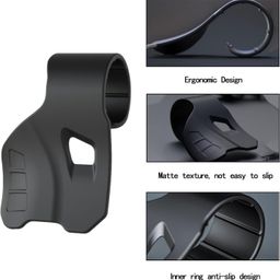 Vagary Universal Palm Rest Throttle Cruise Accelerator Assist Hand Rest Control Handle Bar Grip for All Bike (1) image 2