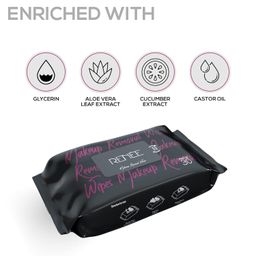 RENEE Makeup Removal Wipes 30 Count, Effortlessly Erase Makeup, Hydrate & Soothe Skin With Cucumber & Aloe Vera Extracts -extracts - Antioxidant, Anti-inflammatory & Skin-conditioning Formula image 4