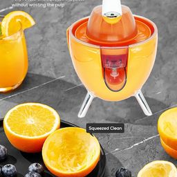 Kresal Citrus Juicer - 300WElectric Orange Juice Squeezer, 2 Cones for Large & Small Fruits - Easy to Clean, Juicer Machine Maker for Lemon Grapefruits image 2