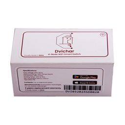 Dvichar 4 Node WiFi Smart Switch Home Automation Module 1BHK Pack | Retrofit Type | Works with Google Home & Alexa|No Hub Required (Pack of 2) image 5