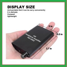 KNEUTRIX Headphone Amplifier - Portable Headphone amp 3.5mm Stereo Audio Out- Powered Dual-Output with Lithium Battery for iPhone, iPod, iPad，MP3，MP4 & Computers image 2