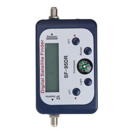 Satellite Finder,Good for Campers Digital Satellite Signal Meter Finder Meter for Dish Network FTA LCD Graphic Display LCD Light Compass Buzzer Control | Signal Finders image 2