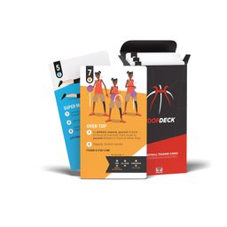 HoopDeck by UVU Training - 52 Card Basketball Training Program for All Skill Levels and Ages - Comprehensive Skill Development and Fun Workouts image 1