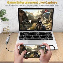 Tobo Video Capture Card, Real USB3.0 HDMI to USB C Capture Card, 4K Full 1080P60FPS HD Capture Card, for Windows Mac OS System with Adjust PS4, Switch, Xbox (TD-1023HVC) image 5