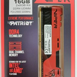 Patriot Memory Viper Elite II DDR4 16GB(2 x 8GB) 3200MHz Kit PVE2416G320C8K image 2