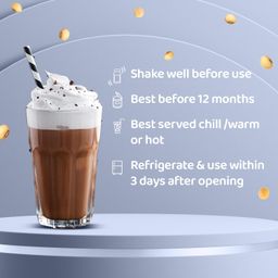 So Good Plant Based Soy Beverage Protein+ 1 L | Plant Protein | Lactose Free | Gluten Free | No Preservatives | Zero Cholesterol | Dairy Free |NON GMO Soybean | Source of Calcium & Vitamins image 4