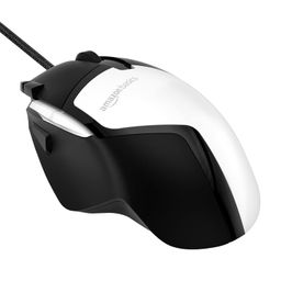 amazon basics Wired Gaming Mouse, 4000 DPI, Lightweight, 8 Programmable Buttons, 500 IPS High-Speed Tracking, 1.6m Length USB Cable, for Gaming PC, Computer, Laptop, Mac (Black) image 3