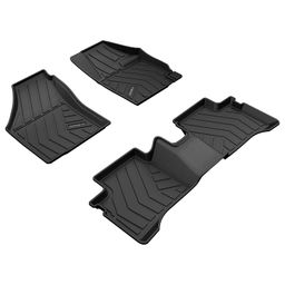 Q Po Swift (MAX) Feb18-Till Date TPE Car Floor Mat |Anti Slip All Weather Mats for Swift (Black) image 2