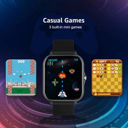 fcuk series 2 Full touch Smartwatch (Color: Black) with 1.69'' Large display, Bluetooth Calling, SpO2, Metal body, Built-in Games, Heart rate monitor, Multiple Watch Faces and Long battery life image 5