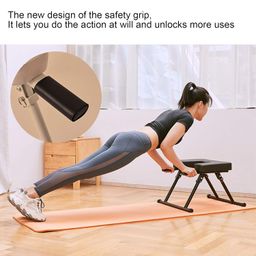Headstand Stool, Headstand Inversion Bench, Thickened Multiple Interlocking PU and Steel for Home image 5