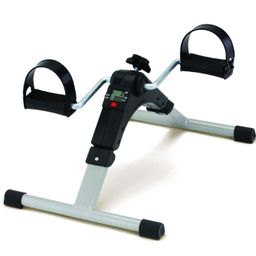Hebezon Mini Bike Digital Pedal Exerciser, Home Exercise Equipment, Mini Cycle for Home Workout with Fixing Strap, Adjustable Resistance & LCD Display, for Light Exercise & Physiotherapy at Home image 3
