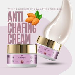 Astercare ClearChaf – Anti-Chafing Cream Relief for Skin Rashes, Friction, Irritation and Reduces Sweat Odor with Goodness of Almond Oil & Shea Butter (Non-Greasy and Non-Staining) image 5