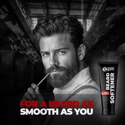 Beardo Beard Softner, 50g | Beard cream for men | Frizz-free, detangled, Shiny Beard | Vitamin E, Argan Oil based Beard Oil replacement for Itchy Stubble image 2