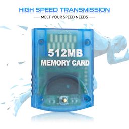 Suncala Memory Card Compatible with Gamecube and Wii Console, 512MB Memory Card for Nintendo Gamecube image 2