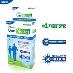 Cipla Activstart Unobiotics With Probiotic Activity | Helps Build Immunity | Probiotics for Adults - 10 Sachets image 2