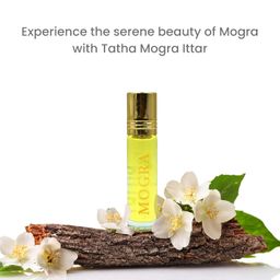 Tatha Mogra Attar 10ml | Long-Lasting Calming Aroma | Pure Mogra Ittar | Perfect for Daily Use & Gifting image 2