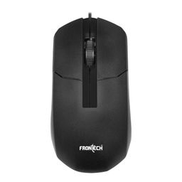 FRONTECH Wired Optical Mouse – Ergonomic USB Computer Mouse with Scroll Wheel, 1000 dpi Resolution, Plug & Play for Windows, Mac, Laptop & PC, 1 Year Warrenty (MS-0101) image 1