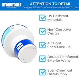 HydroTools by Swimline Adjustable Floating Pool Dispenser image 5