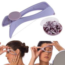Concepta Silique Eyebrow Face and Body Hair Threading and Removal Epilators System Multi Use with extra 6 thread Eyebrow Face and Body Hair Threading Removal Epilator Tweezer Kit (Silique Multi) image 1