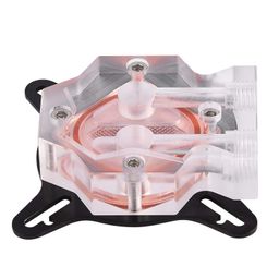 shanrya Water Cooling Block, 15.7 * 15.7 * 1.2 Inch 40MM GPU Cooler, Universal for Desktop Computer image 5