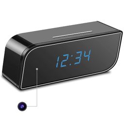 camleigh Mini Spy Camera with Audio and Video Live Feed WiFi Hidden Camera Table Clock Night Vision Motion Detection Wireless Indoor Security Camera for Home Surveillance image 3