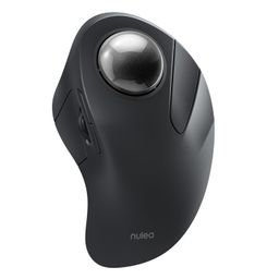 Nulea Wireless Ergonomic Trackball Mouse, Rechargeable, Bluetooth, 44mm Index Finger Trackball, 5 Adjustable DPI, Compatible with PC, Laptop, iPad, Mac, Windows, Android image 1