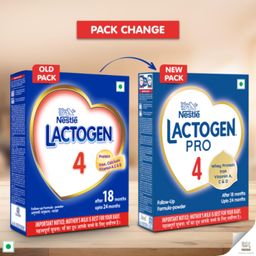 Lactogen Nestle Pro 4, Follow-Up Formula With Iron, Whey Protein And Vitamins Powder, Infant, After 18 Months Up To 24 Months, Bag-In-Box Pack, 400G image 2