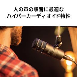 Audio-Technica AT2040 Hypercardioid Dynamic Podcast Microphone image 3