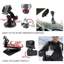 ADOFYS 49 in 1 Action Camera Accessory Kit Bundle Compatible for GoPro Hero 12/11/10/9 / 8/7/6/5 SJCAM/Akaso/Apeman/Xiaomi Yi Action Camera image 4