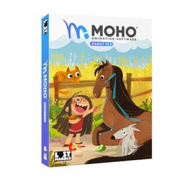 MoHo Debut 13.5 Create your own cartoons and animations in minutes Software for PC and Mac OS, MOHODEB135ENFULP image 1