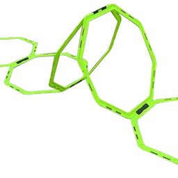 SAS Octagon Ladder Speed & Agility Rings with Carrying Bag image 4