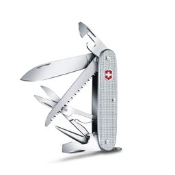 Victorinox Swiss Army Knife - Farmer X Alox - 10 Functions, DO-IT-YOURSELF Champion, Multitool Gadget- Grey, 93 mm image 1