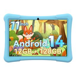 SVITOO Android 14 Tablets, Unisoc A75 8 Core CPU.11 inch Tablet.12GB+128GB (1TB Expanded) Widevine L1, 1280x800 IPS, 8000mAh, 5MP + 13MP, Three Cameras, Android Tablet with Bluetooth 5.0, WiFi image 1