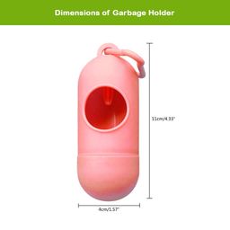 safe-o-kid Safe-O-Kid® Disposable Baby Diaper/Nappy/Garbage Bags -Multipurpose – 1 Box, 15 Packets with Removable Capsule Box, Leak-Proof & Odor Control - Red image 5