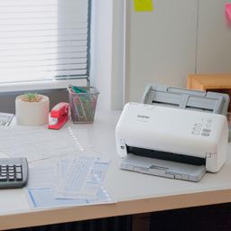 Brother ADS-4300N Professional Desktop Scanner with Fast Scan Speeds, Duplex, and Networking,White image 5