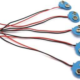 generic SP Electron Combo of 9v Battery and 9V Battery Connector (Pair of 5) image 4