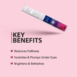 saundrik COSMO Under Eye Roll on Serum - for Dark Circles Removal and Wrinkles, Under Eye Roll On & Dark Circle Remover, Anti Wrinkle, Heals Puffy Eyes and Fine Lines, (Women/Men) image 3