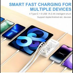 COOLCOLD Charging Station (10 Port Type c + USB) image 5