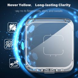 bassiry Anti-Lost Clear Cover Case Compatible with Square Reader 2nd Generation, 1st Generation, Case Compatible with Square Contactless Chip Card Reader with 3.5mm Headset Jack or Lightn Connector image 5