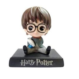 PITRESHWAR Super Hero Harry-Potter Rubber Action Figure Limited Edition Bobblehead with Mobile Holder for Car Dashboard, Office Desk & Study Table,15 X 10 cm image 1