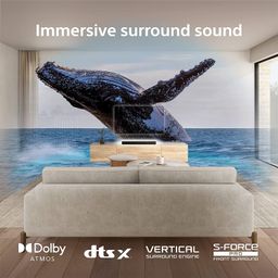 Sony HT-S2000 5.1ch Dolby Atmos Compact Soundbar Home Theatre System with SA-SW3 Wireless Subwoofer and SA-RS3S Rear Speaker(Dolby Atmos/DTSX, Bluetooth Connectivity, HDMI, Optical,HEC App Control) image 2