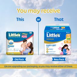 Little's Baby Diapers XL Size (Extra Large) Pants Style | 12-17 kg | 96 Count - Pack of 4 | CottonSoft Baby Diaper with Leakage Guard, Wetness Indicator & 12 Hours Absorption image 5